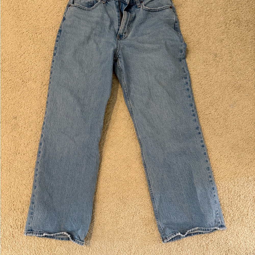 Abercrombie & Fitch High Rise Blue Jeans